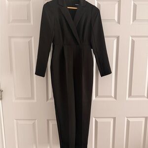 Express Black Long Sleeve Dress